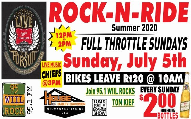 Rock & Ride with us TODAY!  All bikes welcome!!!