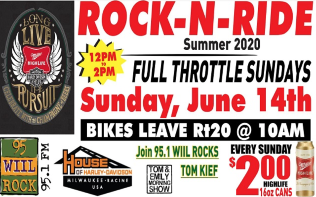 Ride with us Sunday!