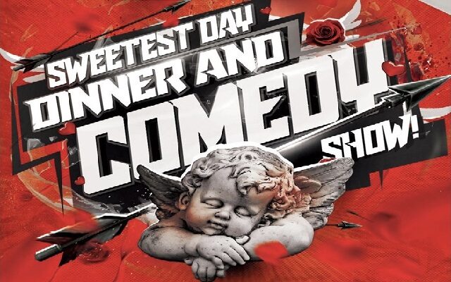 Tix Sales End TODAY at 5pm for our Dinner & Comedy Show!