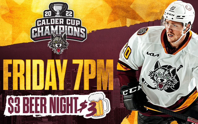 <h1 class="tribe-events-single-event-title">Chicago Wolves $3 Beer Night!</h1>