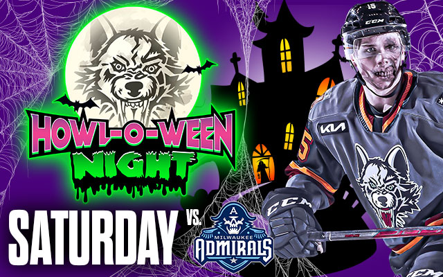 <h1 class="tribe-events-single-event-title">Chicago Wolves HOWL – O – WEEN Night</h1>