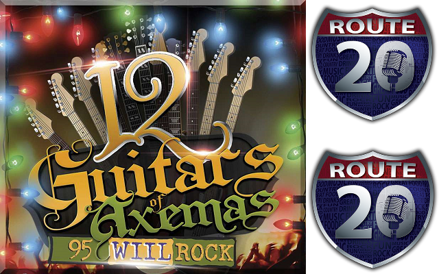 95 WIIL ROCK 12 Guitars of Axemas Stop - Route 20