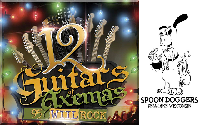<h1 class="tribe-events-single-event-title">95 WIIL ROCK 12 Guitars of Axemas Stop – Spoondoggers</h1>