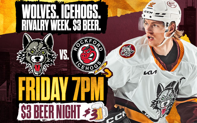 <h1 class="tribe-events-single-event-title">Rivalry Week: Chicago Wolves vs Rockford IceHogs</h1>