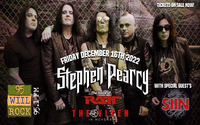 <h1 class="tribe-events-single-event-title">95 WIIL ROCK Christmas Show with Stephen Pearcy of Ratt</h1>