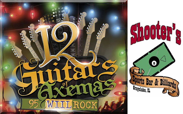 <h1 class="tribe-events-single-event-title">95 WIIL ROCK 12 Guitars of Axemas Guitar Giveaway!</h1>