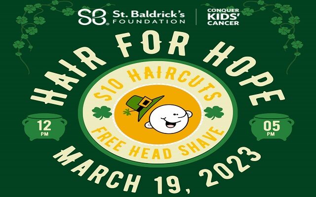St Baldrick’s Hair For Hope 2023 - GET YOUR DONATION MATCHED!!!