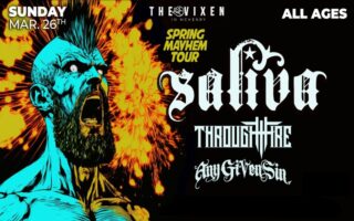 95 WIIL ROCK Presents: Saliva