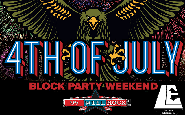 95 WIIL Rock 4th of July Block Party Weekend!