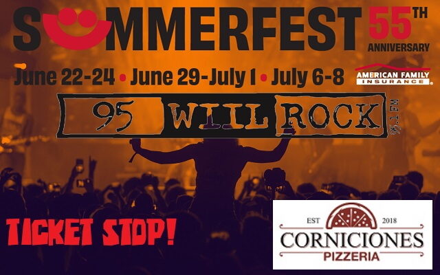 95 WIIL Rock Summerfest Ticket Stop – Corniciones in Antioch