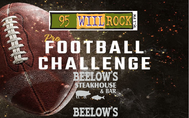 95 WIIL ROCK Pro Football Challenge