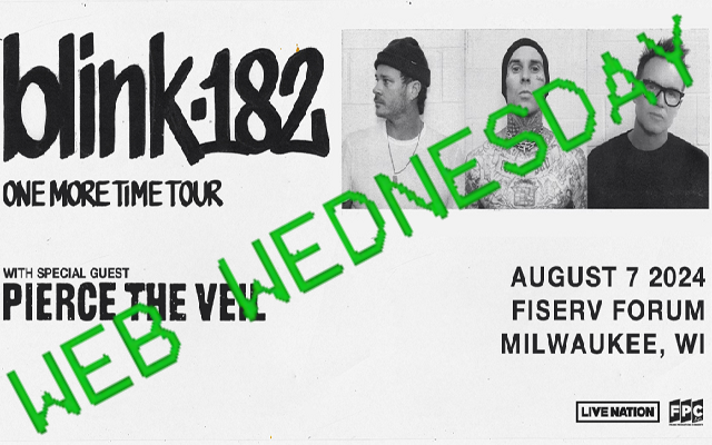 Web Wednesday – Blink-182 tickets!