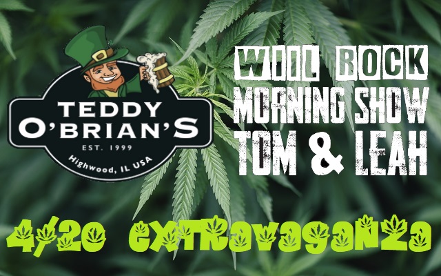 <h1 class="tribe-events-single-event-title">95 WIIL Rock Morning Show 4/20 Extravaganza at Teddy O’Brian’s</h1>